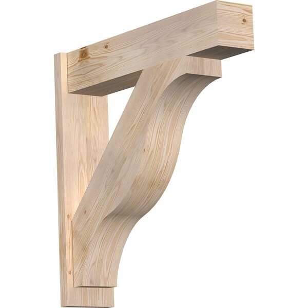 Ekena Millwork Funston Block Smooth Outlooker, Douglas Fir, 7 1/2"W x 34"D x 34"H OUT08X34X34FST05SDF - main